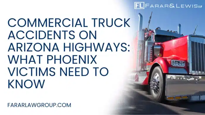 Commercial truck accidents on Arizona highways often result in devastating injuries and complex legal claims. With massive vehicles traveling at high speeds, even a single mistake can lead to catastrophic consequences for drivers and passengers in smaller vehicles. If you or a loved one has been injured in a crash involving a commercial truck, working with an experienced Arizona commercial truck accident lawyer can help protect your rights and secure the compensation you deserve.