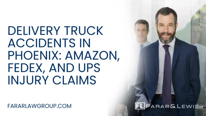 Delivery trucks are everywhere on Phoenix roads—from Amazon vans racing to meet deadlines to FedEx and UPS trucks navigating residential neighborhoods and busy highways. While these services offer convenience, they also increase the risk of serious accidents. Delivery truck crashes often cause devastating injuries and involve complex corporate liability issues. If you or a loved one has been injured in a delivery truck accident, working with an experienced Phoenix delivery truck accident lawyer is critical to protecting your rights and pursuing full compensation.