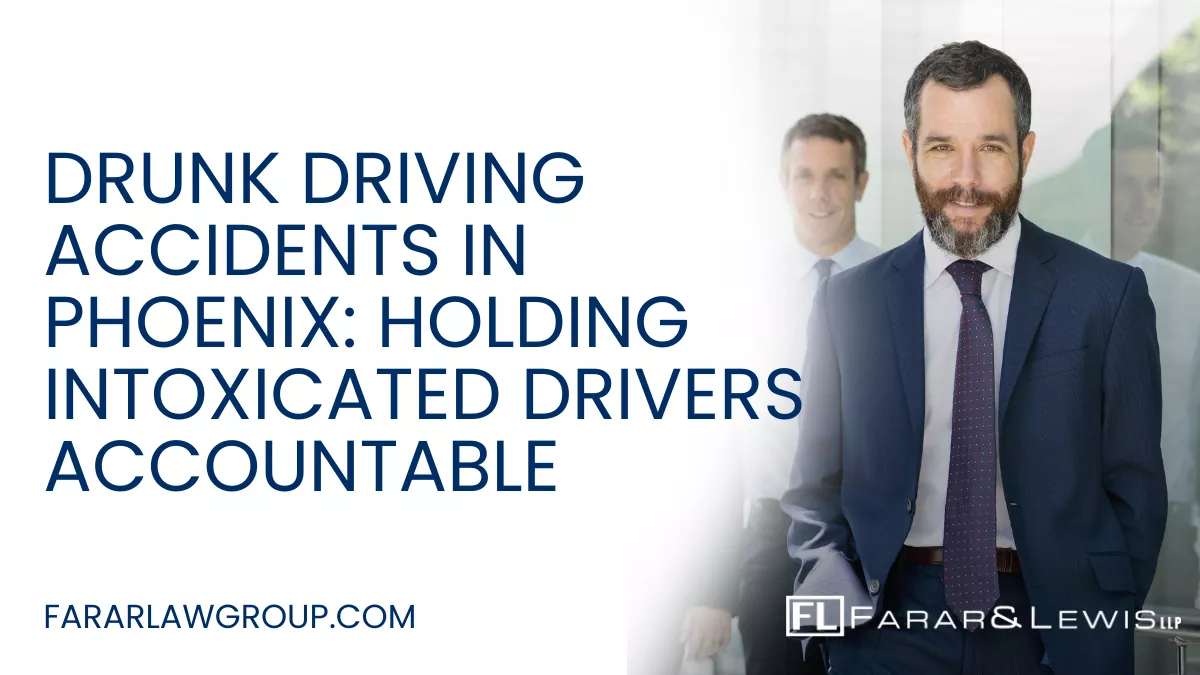 Drunk driving accidents are entirely preventable—and yet they continue to cause devastating injuries and fatalities across Phoenix every year. When a driver chooses to get behind the wheel while intoxicated, innocent people pay the price. If you or a loved one has been injured in a drunk driving crash, working with an experienced Phoenix drunk driving accident lawyer can help you pursue justice and recover full compensation for your losses.