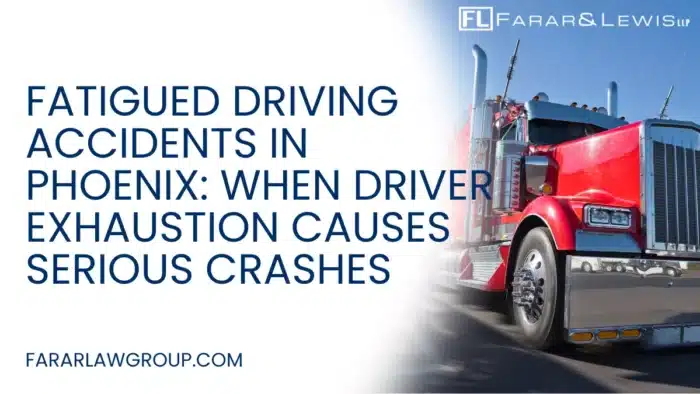 Fatigued driving is a silent but deadly danger on Phoenix roads. Drivers who are overly tired often underestimate how impaired they are, yet fatigue can be just as dangerous as driving under the influence of alcohol. If you or a loved one has been injured in a crash caused by a fatigued driver, working with an experienced Phoenix fatigued driving accident lawyer can help you pursue accountability and full financial compensation.