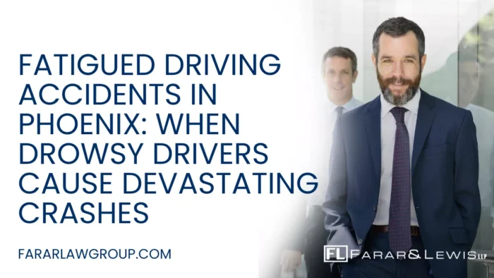 Fatigued driving is a silent but deadly danger on Phoenix roads. Drivers who are overtired—or who fall asleep at the wheel—can cause crashes just as severe as those involving alcohol or drugs. These accidents often happen without braking or evasive action, leading to catastrophic injuries. If you or a loved one has been injured in a crash caused by a drowsy driver, working with an experienced Phoenix fatigued driving accident lawyer can help you hold negligent parties accountable and pursue full compensation.