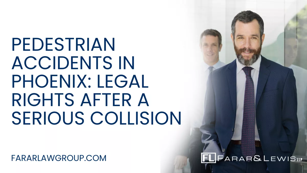 Pedestrian accidents are some of the most devastating traffic incidents in Phoenix. When a pedestrian is struck by a vehicle, the lack of physical protection often leads to catastrophic injuries or fatalities. These accidents can occur in crosswalks, parking lots, neighborhoods, and busy intersections throughout the city. If you or a loved one has been injured in a pedestrian accident, working with an experienced Phoenix pedestrian accident lawyer can help protect your rights and pursue full compensation.