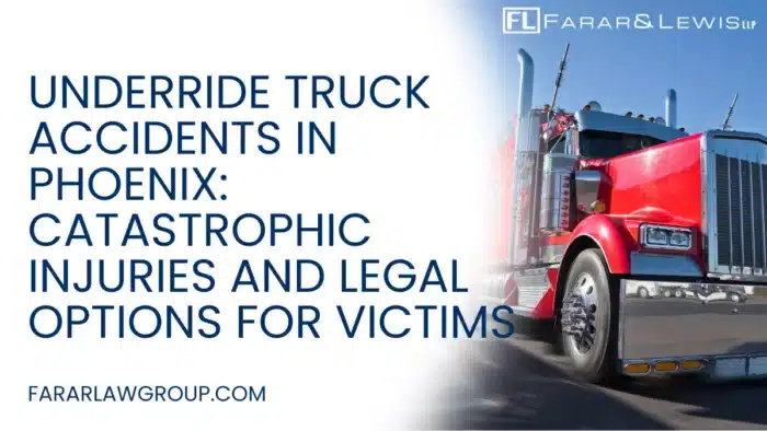 Underride truck accidents are among the most catastrophic and deadly collisions on Arizona roadways. These crashes occur when a passenger vehicle slides underneath the trailer of a large commercial truck, often resulting in devastating injuries or fatalities. If you or a loved one has been injured in an underride accident, working with an experienced underride truck accident lawyer in Phoenix is essential to protecting your rights and pursuing maximum compensation.