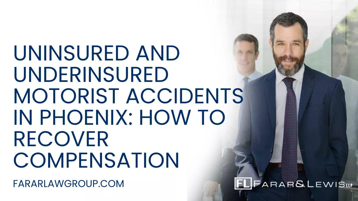 Not every driver on Phoenix roads carries adequate insurance coverage—and when an uninsured or underinsured driver causes a serious accident, victims are often left wondering how they will pay for medical care, lost income, and other damages. These cases can be legally complex and frustrating, especially when insurance companies resist paying valid claims. If you were injured by an uninsured or underinsured driver, working with an experienced Phoenix uninsured motorist accident lawyer can help you pursue the compensation you deserve.