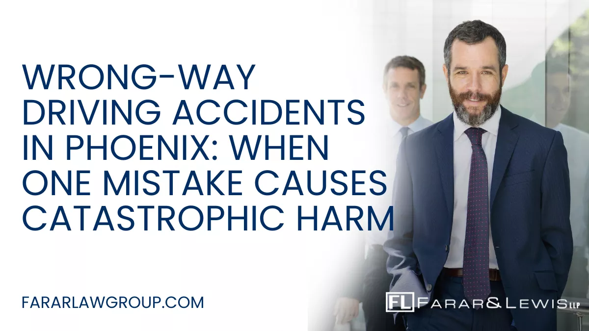 Wrong-way driving accidents are among the most terrifying and deadly crashes on Phoenix roads. These collisions often happen at high speeds, with little or no time for innocent drivers to react. The resulting head-on impacts frequently cause catastrophic injuries or fatalities. If you or a loved one has been injured in a wrong-way driving accident, working with an experienced Phoenix wrong-way accident lawyer can help protect your rights and pursue the full compensation you deserve.