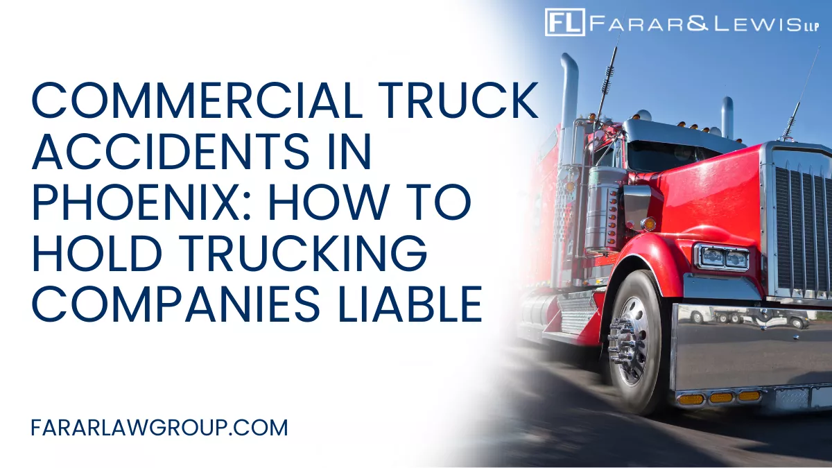 Commercial truck accidents are among the most devastating crashes on Phoenix highways. When an 80,000-pound semi-truck collides with a passenger vehicle, the results are often catastrophic. Victims frequently suffer life-altering injuries, overwhelming medical bills, and long-term financial uncertainty. Truck accident cases are also far more complex than standard car crashes, often involving trucking companies, corporate insurers, and federal safety regulations. If you or a loved one has been injured in a collision involving a semi-truck or commercial vehicle, working with an experienced Phoenix truck accident lawyer is critical to protecting your rights and maximizing your recovery.