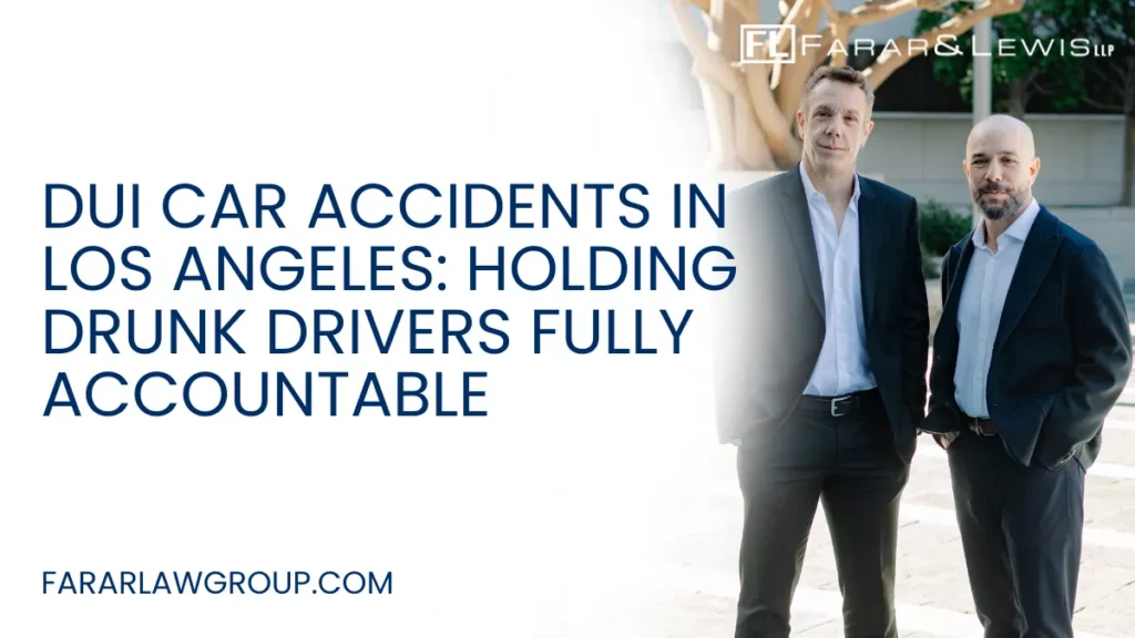 Drunk driving accidents are among the most reckless and preventable crashes on Los Angeles roads. When someone chooses to drive under the influence of alcohol or drugs, they put every other driver, passenger, cyclist, and pedestrian at serious risk. DUI crashes often involve high speeds, delayed reaction times, and devastating injuries. If you or a loved one has been injured in a collision caused by an impaired driver, working with an experienced Los Angeles DUI accident lawyer is critical to protecting your rights and pursuing maximum compensation.