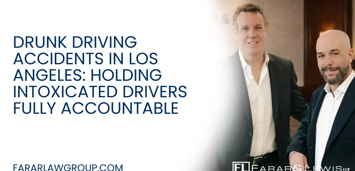 Drunk driving accidents are among the most reckless and preventable tragedies on Los Angeles roads. When an intoxicated driver gets behind the wheel, they put every other motorist, pedestrian, and cyclist at risk. These crashes often result in catastrophic injuries or death, leaving victims and families facing overwhelming medical, emotional, and financial consequences. If you or a loved one has been injured by a drunk driver, working with an experienced Los Angeles drunk driving accident lawyer is critical to protecting your rights and pursuing maximum compensation.