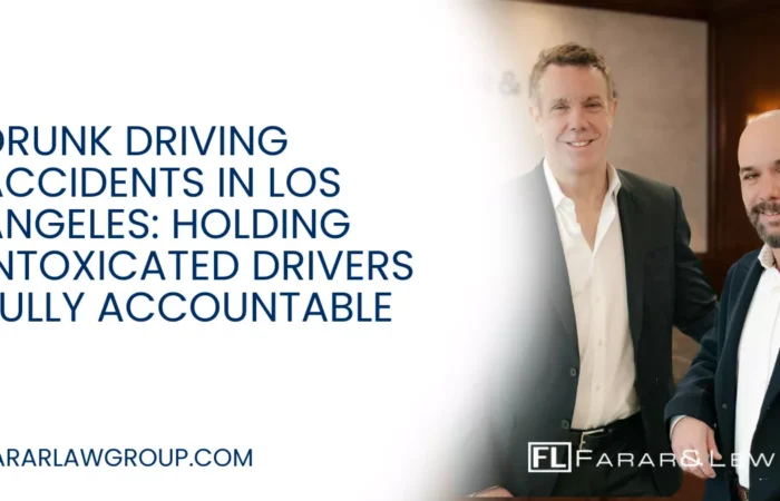 Drunk driving accidents are among the most reckless and preventable tragedies on Los Angeles roads. When an intoxicated driver gets behind the wheel, they put every other motorist, pedestrian, and cyclist at risk. These crashes often result in catastrophic injuries or death, leaving victims and families facing overwhelming medical, emotional, and financial consequences. If you or a loved one has been injured by a drunk driver, working with an experienced Los Angeles drunk driving accident lawyer is critical to protecting your rights and pursuing maximum compensation.