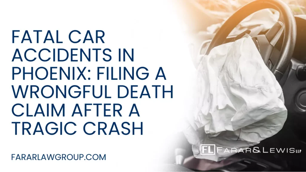 Losing a loved one in a car accident is one of the most devastating experiences a family can endure. Beyond the emotional trauma, families are often left facing sudden financial burdens, unanswered legal questions, and overwhelming uncertainty about the future. When a fatal crash is caused by another driver’s negligence, Arizona law allows surviving family members to pursue justice through a wrongful death claim. If your family has suffered a tragic loss in a collision, working with an experienced Phoenix wrongful death car accident lawyer can help protect your rights and pursue the compensation you deserve.