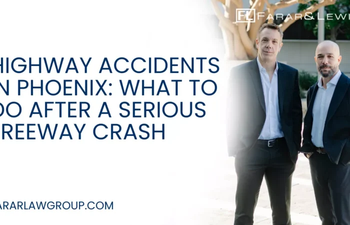 Highway accidents in Phoenix are often sudden, violent, and life-altering. With vehicles traveling at 65–75 mph or faster on major freeways like I-10, I-17, and Loop 101, even a moment of negligence can lead to catastrophic injuries or multi-vehicle pileups. The aftermath of a serious freeway crash can leave victims overwhelmed by medical bills, insurance disputes, and long recovery periods. If you or a loved one has been injured in a freeway collision, working with an experienced Phoenix highway accident lawyer can help protect your rights and pursue full compensation.