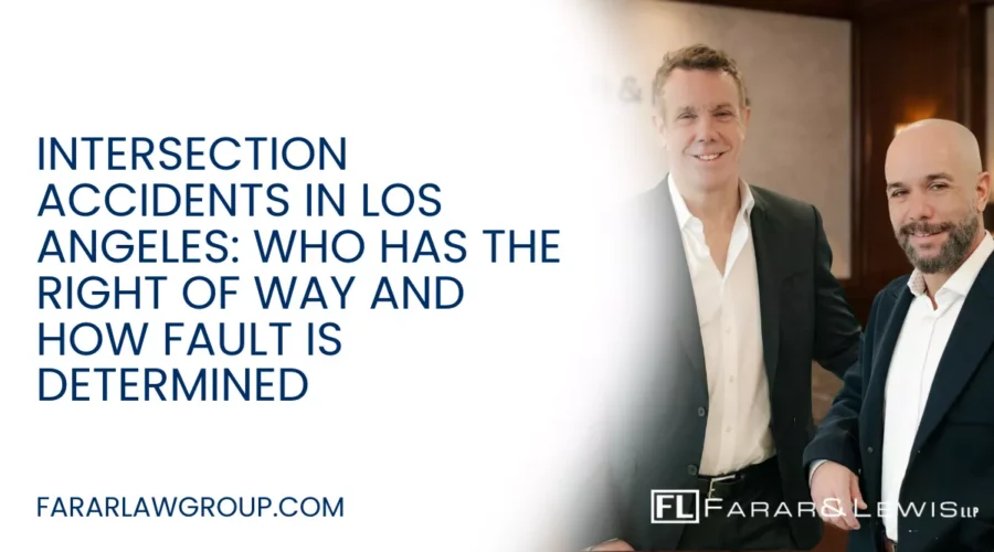 Intersection accidents are among the most dangerous and legally complex crashes on Los Angeles roadways. With multiple lanes, traffic signals, pedestrians, cyclists, and turning vehicles converging at once, a single mistake can lead to catastrophic injuries. Determining fault in these cases is rarely straightforward, and insurance companies often exploit confusion over right-of-way laws to deny or reduce claims. If you or a loved one has been injured in an intersection accident, working with an experienced Los Angeles intersection accident lawyer can help protect your rights and pursue the full compensation you deserve.