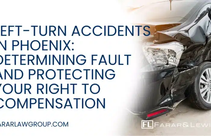 Left-turn accidents are among the most common and dangerous types of crashes in Phoenix. Whether at busy intersections, freeway exits, or residential streets, left-turn collisions often result in violent T-bone impacts that cause serious injuries. Determining fault in these cases can be complex, especially when both drivers claim they had the right of way. If you or a loved one has been injured in a crash involving a left-turning vehicle, working with an experienced Phoenix left-turn accident lawyer can help protect your rights and pursue full compensation.