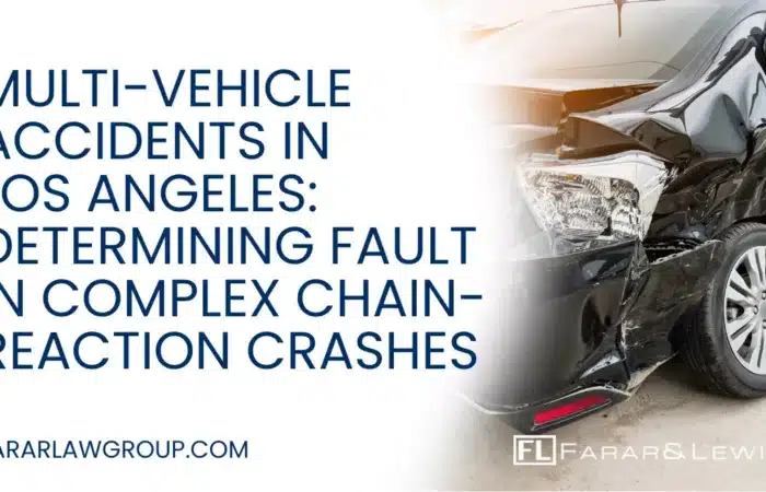 Multi-vehicle accidents—often called chain-reaction crashes—are among the most complicated and dangerous collisions on Los Angeles roads. When three, four, or even a dozen vehicles are involved in a single crash, determining fault becomes legally complex, and insurance companies waste no time shifting blame. Victims often face serious injuries, extensive vehicle damage, and confusion about which insurer is responsible. If you or a loved one has been injured in a multi-vehicle accident, working with an experienced Los Angeles multi-vehicle accident lawyer is critical to protecting your rights and pursuing full compensation.