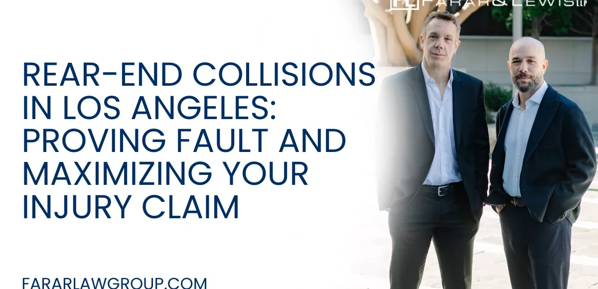 Rear-end collisions are one of the most common types of car accidents in Los Angeles. While some people assume these crashes are “minor,” the reality is that rear-end accidents can cause serious injuries—especially at freeway speeds or in multi-vehicle chain reactions. Insurance companies often attempt to minimize these cases, offering quick settlements that do not reflect the true cost of medical treatment and long-term recovery. If you or a loved one has been injured in a rear-end crash, working with an experienced Los Angeles rear-end collision lawyer can help protect your rights and pursue full compensation.