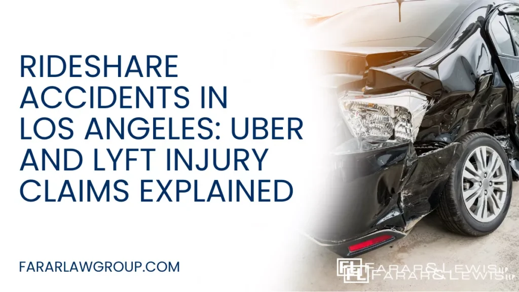 Rideshare services like Uber and Lyft are a daily part of life in Los Angeles. From airport trips to late-night rides home, thousands of rideshare vehicles operate across the city at any given time. While these services offer convenience, they also increase traffic congestion and accident risk. When a rideshare driver causes a crash—or when you are injured as a passenger—the insurance and liability issues become significantly more complicated than a typical car accident case. If you or a loved one has been injured in a rideshare collision, working with an experienced Los Angeles rideshare accident lawyer is essential to protecting your rights and securing full compensation.