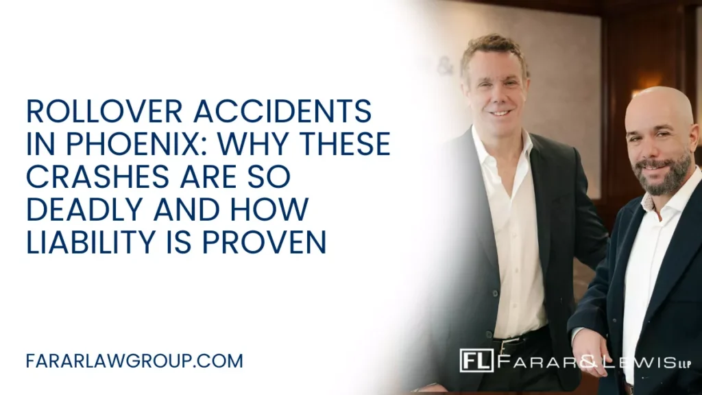 Rollover accidents are among the most violent and life-threatening crashes on Phoenix roadways. When a vehicle tips onto its side or roof, occupants may be crushed, ejected, or suffer catastrophic injuries in seconds. These cases are legally complex and often involve disputed fault, vehicle design issues, or multiple negligent parties. If you or a loved one has been injured in a rollover crash, working with an experienced Phoenix rollover accident lawyer can help protect your rights and pursue the full compensation you deserve.
