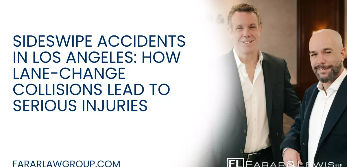 Sideswipe accidents are often dismissed as “minor” crashes—but in Los Angeles traffic, they can be anything but. When a driver drifts into another lane or makes an unsafe lane change, the result can be a violent collision that sends vehicles spinning, striking barriers, or crashing into surrounding traffic. These accidents frequently lead to serious injuries and complicated liability disputes. If you or a loved one has been injured in a sideswipe accident, working with an experienced Los Angeles sideswipe accident lawyer can help protect your rights and pursue full compensation.