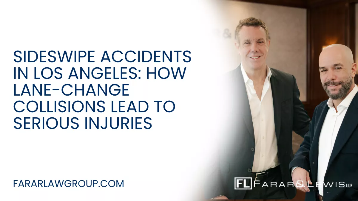 Sideswipe accidents are often dismissed as “minor” crashes—but in Los Angeles traffic, they can be anything but. When a driver drifts into another lane or makes an unsafe lane change, the result can be a violent collision that sends vehicles spinning, striking barriers, or crashing into surrounding traffic. These accidents frequently lead to serious injuries and complicated liability disputes. If you or a loved one has been injured in a sideswipe accident, working with an experienced Los Angeles sideswipe accident lawyer can help protect your rights and pursue full compensation.