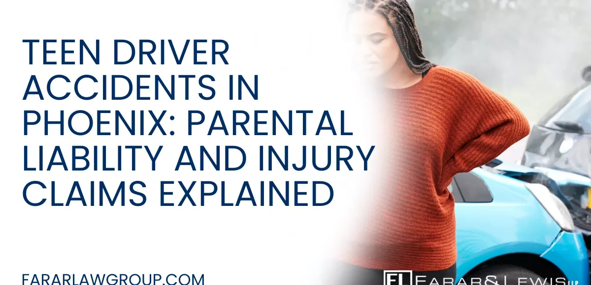 Teen drivers are among the most at-risk motorists on Phoenix roads. While many young drivers are responsible and cautious, inexperience, distraction, and peer pressure often contribute to serious accidents. When a teen driver causes a crash, victims are left dealing with painful injuries, expensive medical bills, and complex insurance questions—particularly when parental liability is involved. If you or a loved one has been injured in a collision involving a young driver, working with an experienced Phoenix teen driver accident lawyer can help protect your rights and pursue full compensation.