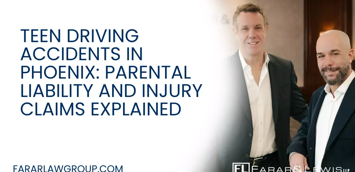 Teen drivers are involved in a disproportionate number of serious car accidents in Phoenix. Inexperience, distraction, and poor decision-making often combine with busy roads to create dangerous situations for everyone. When a teen driver causes a crash—or is injured by another negligent driver—families are left facing medical bills, insurance complications, and difficult legal questions about responsibility. If your child was injured in a teen driving accident, working with an experienced Phoenix teen driving accident lawyer can help protect your family’s rights and financial future.