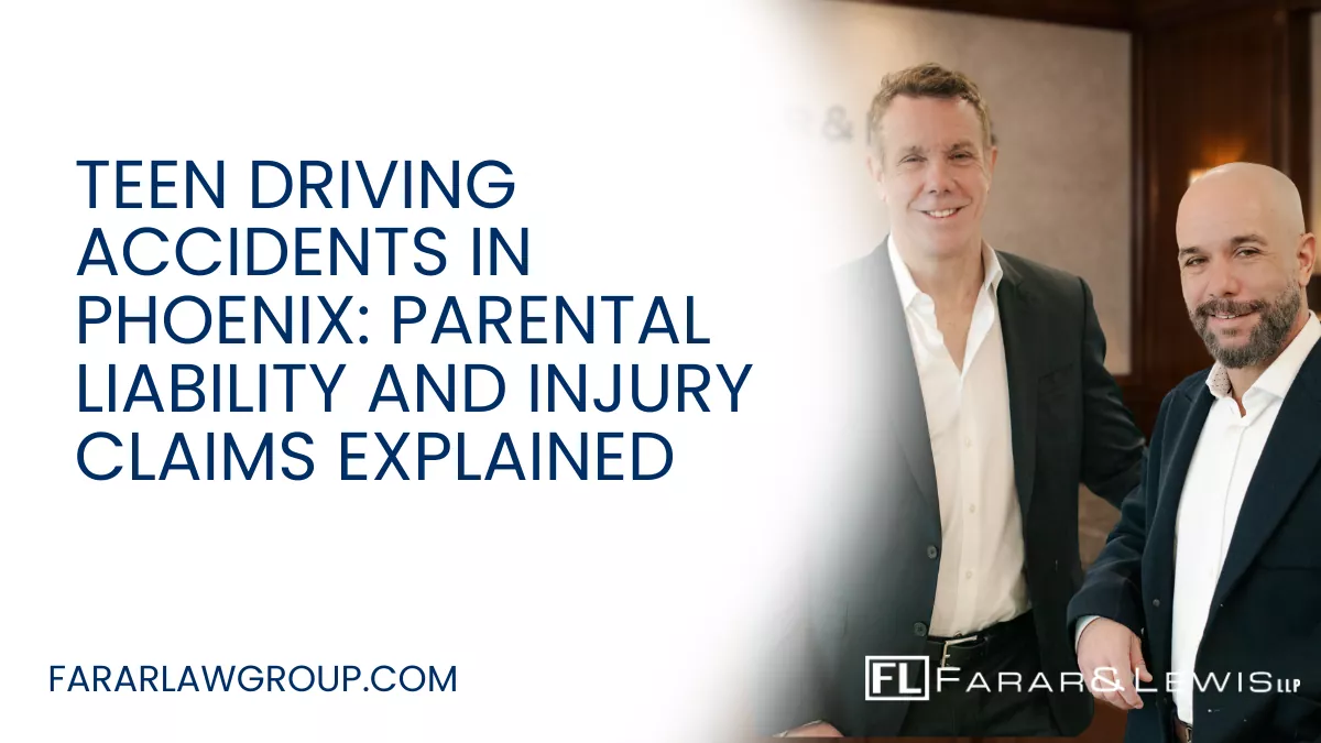 Teen drivers are involved in a disproportionate number of serious car accidents in Phoenix. Inexperience, distraction, and poor decision-making often combine with busy roads to create dangerous situations for everyone. When a teen driver causes a crash—or is injured by another negligent driver—families are left facing medical bills, insurance complications, and difficult legal questions about responsibility. If your child was injured in a teen driving accident, working with an experienced Phoenix teen driving accident lawyer can help protect your family’s rights and financial future.