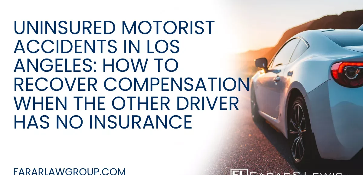 You expect drivers on Los Angeles roads to carry insurance—but not all of them do. When an uninsured driver causes a serious crash, victims are often left wondering how they will pay for medical bills, lost wages, and vehicle repairs. Fortunately, California drivers may have options through uninsured motorist (UM) coverage. However, filing a claim with your own insurance company is rarely simple. If you were injured by an uninsured driver, working with an experienced Los Angeles uninsured motorist accident lawyer can help protect your rights and maximize your recovery.