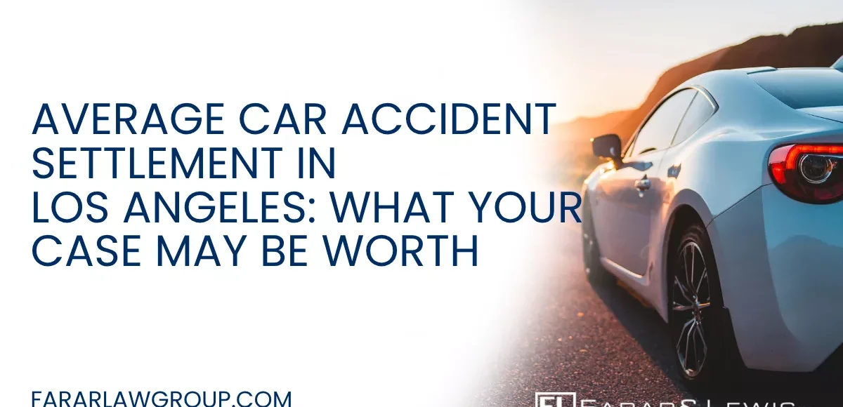 After a car accident, one of the most common questions people ask is: “How much is my case worth?” While every case is different, understanding the average car accident settlement in Los Angeles can help you set realistic expectations and avoid accepting a low offer from an insurance company.