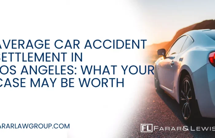 After a car accident, one of the most common questions people ask is: “How much is my case worth?” While every case is different, understanding the average car accident settlement in Los Angeles can help you set realistic expectations and avoid accepting a low offer from an insurance company.
