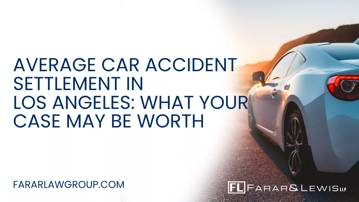 After a car accident, one of the most common questions people ask is: “How much is my case worth?” While every case is different, understanding the average car accident settlement in Los Angeles can help you set realistic expectations and avoid accepting a low offer from an insurance company.