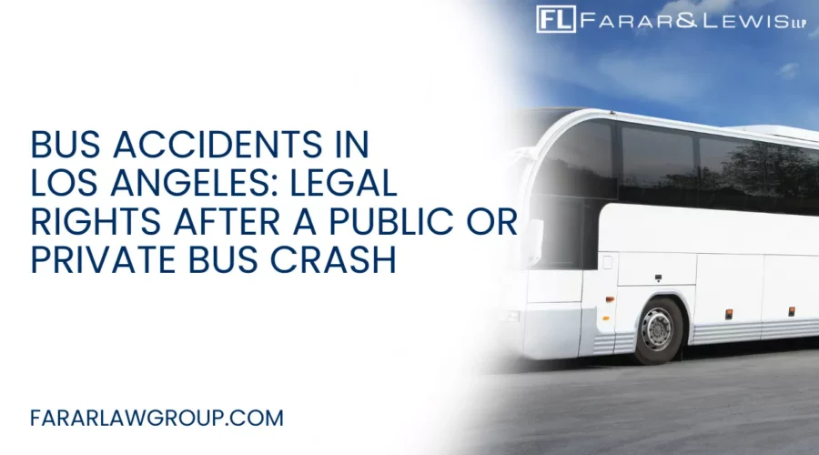 Bus accidents can cause devastating injuries due to the size of the vehicles involved and the number of passengers they carry. In Los Angeles, thousands of people rely on public buses, school buses, and private transportation services every day. When a bus crash occurs, passengers, pedestrians, and other drivers can suffer serious injuries and financial hardship.