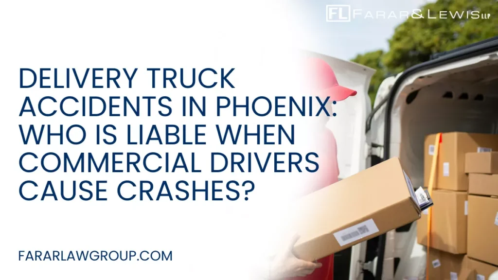 Delivery trucks are a common sight on Phoenix roads. With the rapid growth of online shopping and same-day shipping, vehicles from companies like Amazon, UPS, FedEx, and other delivery services are constantly traveling through residential neighborhoods, commercial districts, and major highways. While these services provide convenience, they also increase the risk of serious accidents. Delivery drivers often face intense schedules and tight deadlines, which can lead to unsafe driving behaviors. If you or a loved one has been injured in a crash involving a delivery vehicle, working with an experienced Phoenix delivery truck accident lawyer can help protect your rights and pursue the compensation you deserve.