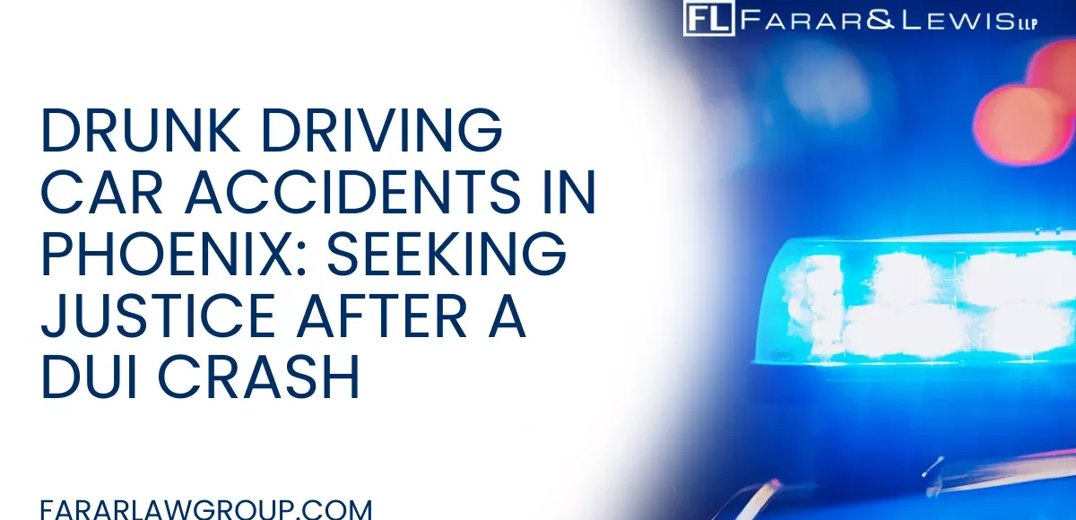 Drunk driving accidents remain one of the most devastating and preventable causes of serious injuries and fatalities on Phoenix roads. When a driver chooses to operate a vehicle while impaired by alcohol or drugs, they put everyone around them at risk. These crashes often occur at high speeds and involve reckless behavior such as running red lights, driving the wrong way, or failing to brake before impact.