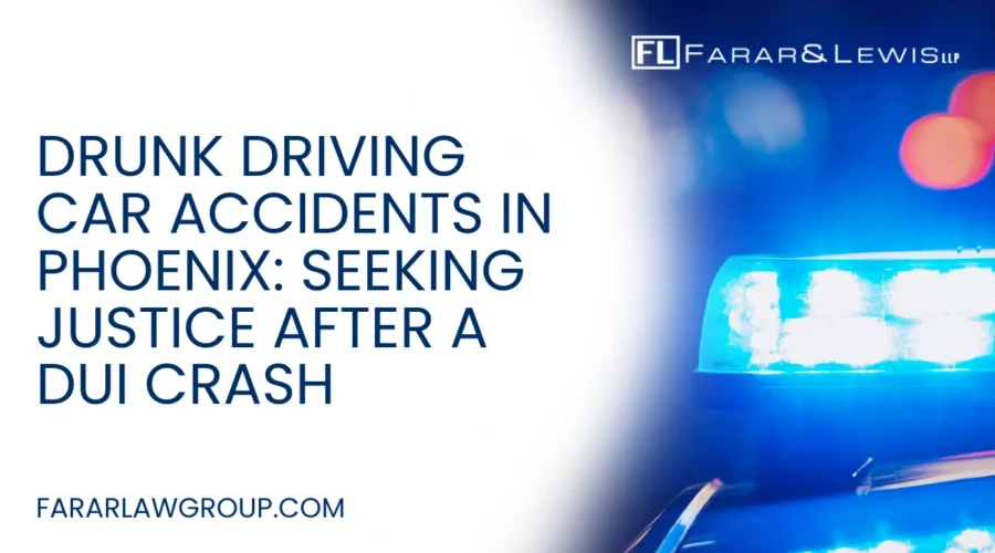 Drunk driving accidents remain one of the most devastating and preventable causes of serious injuries and fatalities on Phoenix roads. When a driver chooses to operate a vehicle while impaired by alcohol or drugs, they put everyone around them at risk. These crashes often occur at high speeds and involve reckless behavior such as running red lights, driving the wrong way, or failing to brake before impact.