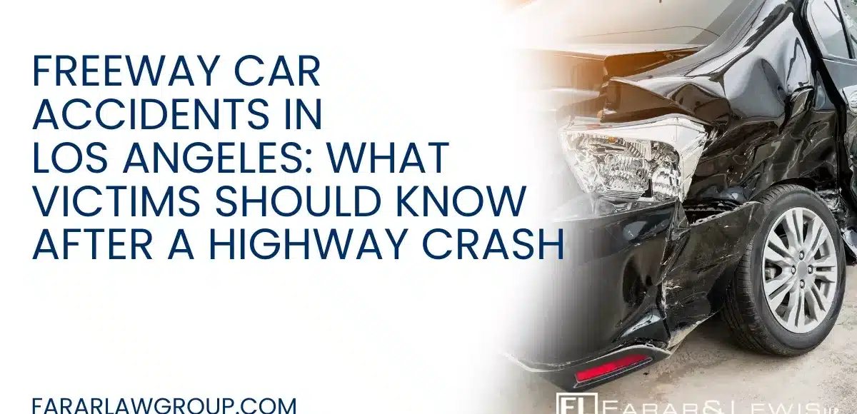 Los Angeles is known for its massive freeway system and constant traffic congestion. Major highways such as Interstate 405, Interstate 5, Interstate 10, and U.S. Route 101 carry millions of drivers every day. Unfortunately, the combination of high speeds, heavy traffic, and aggressive driving behaviors makes freeway accidents one of the most common and dangerous types of collisions in Southern California.