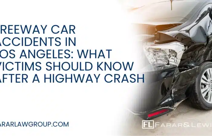 Los Angeles is known for its massive freeway system and constant traffic congestion. Major highways such as Interstate 405, Interstate 5, Interstate 10, and U.S. Route 101 carry millions of drivers every day. Unfortunately, the combination of high speeds, heavy traffic, and aggressive driving behaviors makes freeway accidents one of the most common and dangerous types of collisions in Southern California.