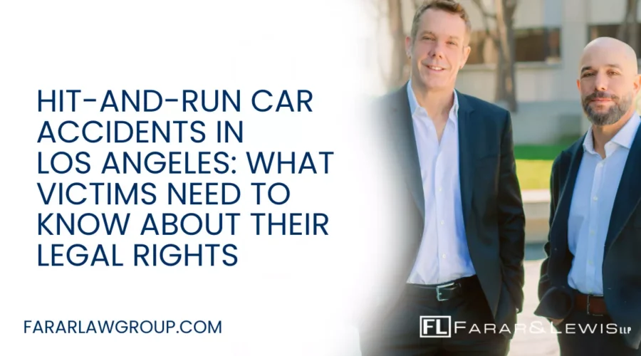 Hit-and-run accidents are a serious problem in Los Angeles. When a driver causes a crash and flees the scene without stopping to provide assistance or exchange information, victims are often left injured, confused, and unsure of what to do next. Unfortunately, these incidents occur more frequently in large metropolitan areas where traffic is dense and drivers may attempt to escape responsibility.