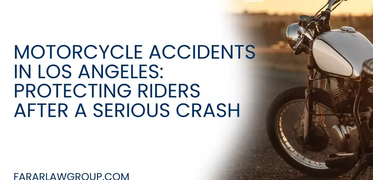 Motorcycle accidents in Los Angeles can have devastating consequences for riders and their families. Unlike drivers in passenger vehicles, motorcyclists have very little physical protection during a crash. Even when wearing proper safety gear, a collision with another vehicle can lead to severe injuries and life-changing consequences.