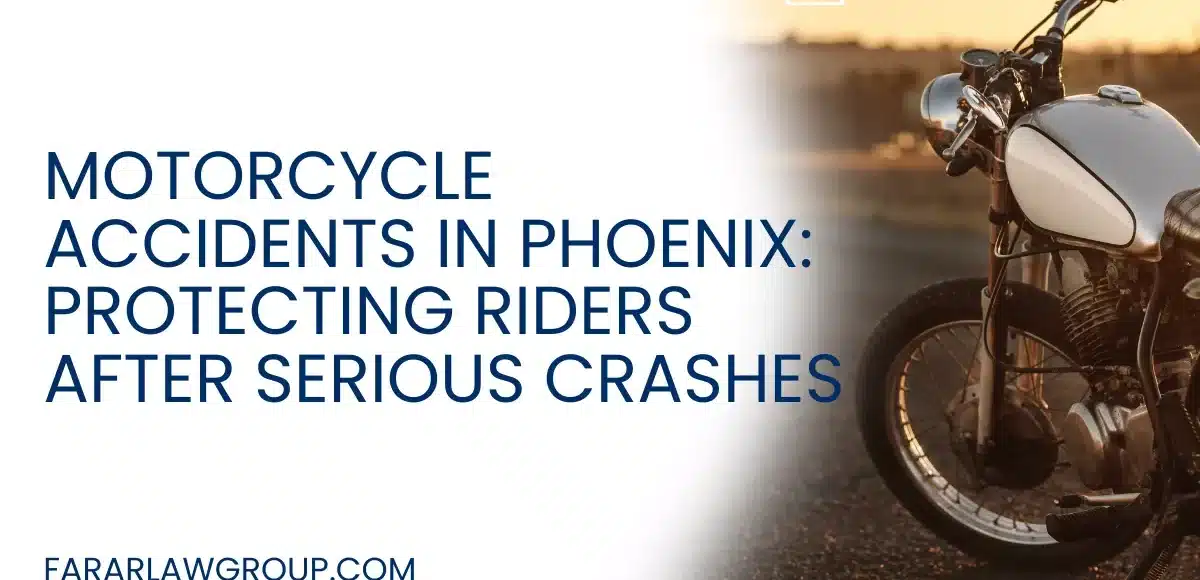 Motorcyclists face unique dangers on Phoenix roadways. Without the protection of a vehicle frame, airbags, or seatbelts, riders are especially vulnerable when collisions occur. Even a seemingly minor crash can result in catastrophic injuries. Unfortunately, insurance companies often stereotype riders and attempt to shift blame, making it even harder for injured motorcyclists to recover full compensation. If you or a loved one has been injured in a motorcycle crash, working with an experienced Phoenix motorcycle accident lawyer is critical to protecting your rights and securing the compensation you deserve.