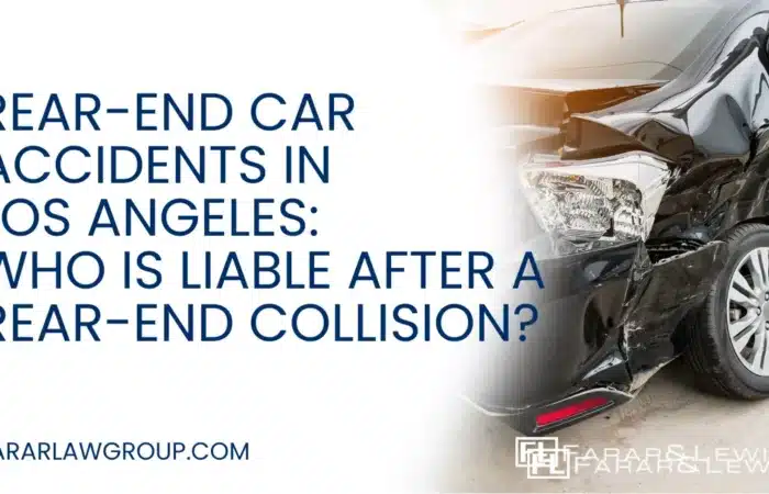 Rear-end collisions are one of the most common types of car accidents in Los Angeles. With heavy traffic on freeways like I-405, I-5, I-10, and US-101, drivers frequently experience sudden stops, congestion, and stop-and-go traffic. When drivers follow too closely or become distracted, rear-end crashes can occur in an instant. Although some rear-end accidents appear minor, many lead to serious injuries, costly medical treatment, and long-term complications.