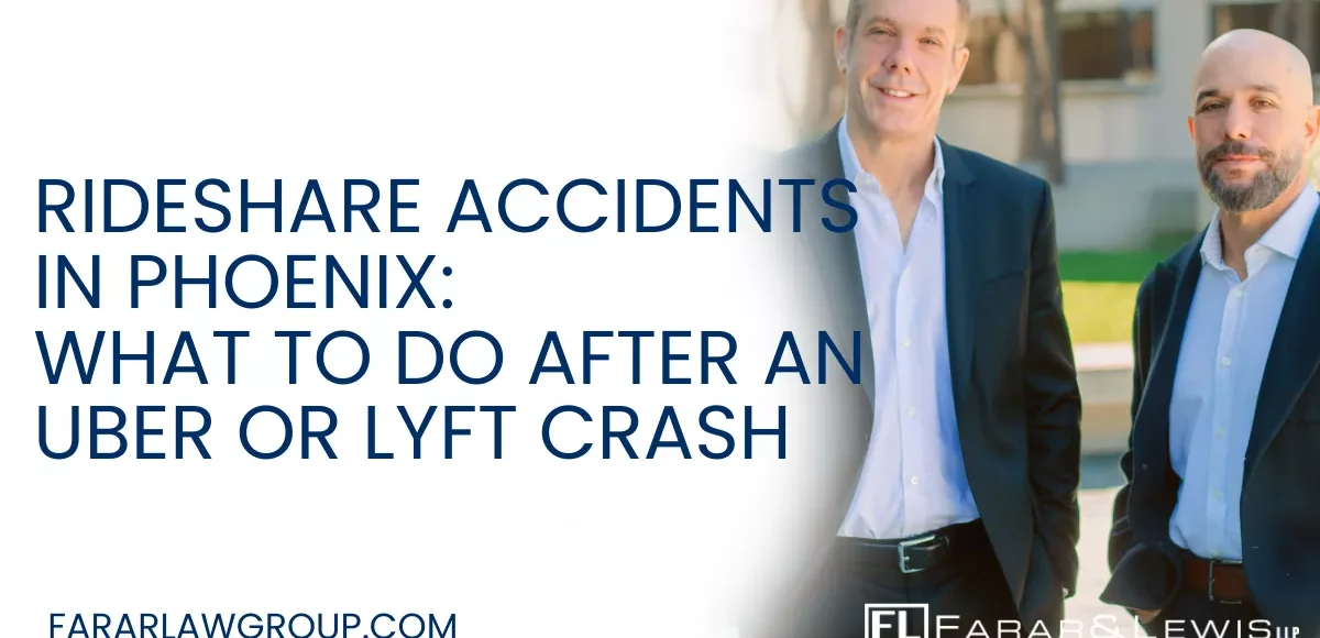 Rideshare services like Uber and Lyft have become an essential part of transportation in Phoenix. Thousands of residents and visitors rely on these services every day to commute, travel to the airport, or navigate the city without driving themselves. However, as rideshare usage has increased, so have accidents involving Uber and Lyft drivers. These crashes can be complicated because multiple insurance policies may apply, and determining liability often requires careful investigation. If you or a loved one has been injured in a rideshare accident, working with an experienced Phoenix Uber accident lawyer can help you understand your rights and pursue the compensation you deserve.