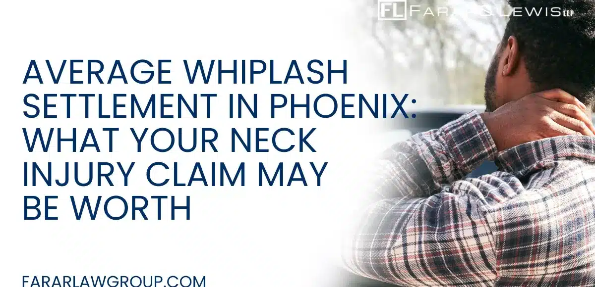 Whiplash is one of the most common injuries after a car accident—but that doesn’t mean it’s minor. Many victims experience lasting pain, limited mobility, and ongoing medical treatment. Naturally, one of the first questions people ask is: “What is the average whiplash settlement in Phoenix?”