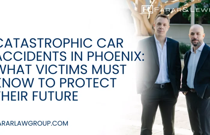 Catastrophic car accidents are among the most devastating events a person can experience. In Phoenix, where high-speed highways like I-10 and Loop 101 see constant traffic, severe collisions are unfortunately common. These accidents often result in life-altering injuries such as traumatic brain injuries (TBI), spinal cord damage, amputations, and permanent disabilities.