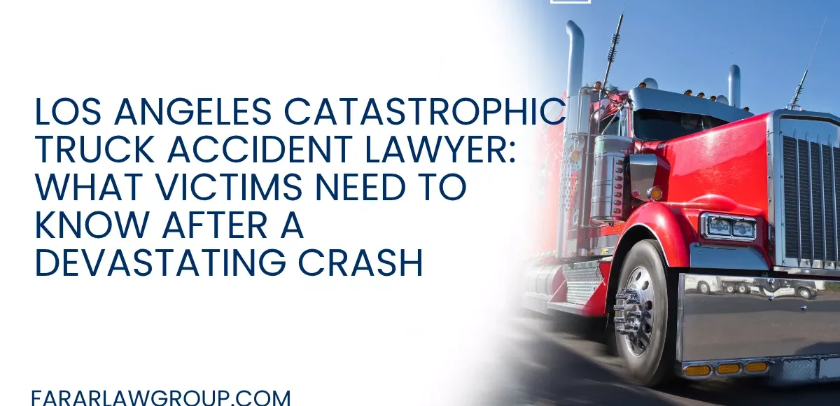 Los Angeles is one of the busiest transportation hubs in the United States. With major highways like I-5, I-10, and US-101 packed with commercial trucks, the risk of catastrophic truck accidents is significantly higher than in most cities. When an 80,000-pound semi-truck collides with a passenger vehicle, the consequences are often devastating.