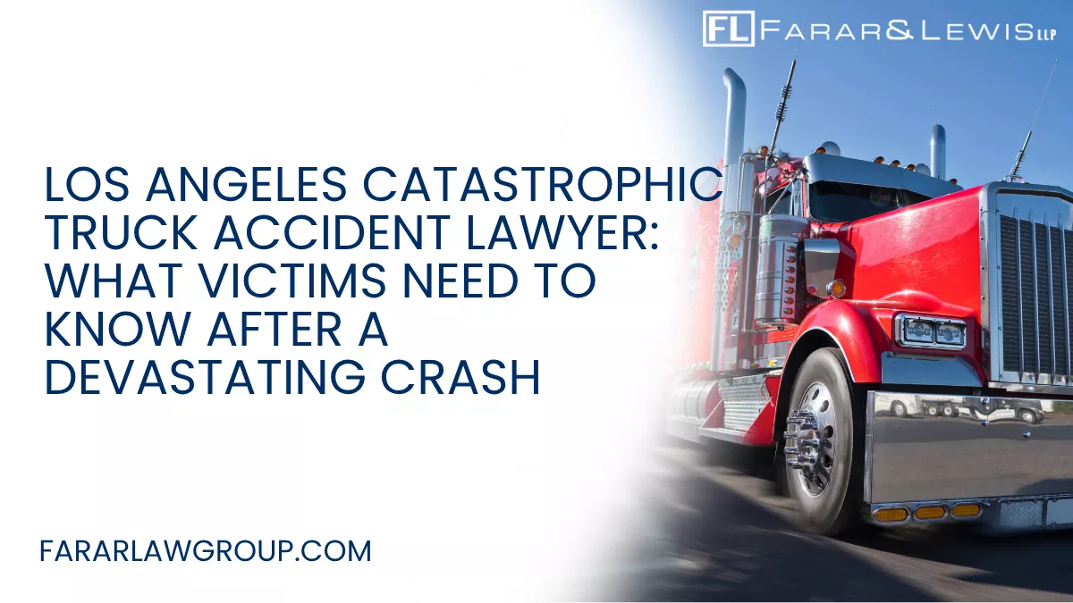 Los Angeles is one of the busiest transportation hubs in the United States. With major highways like I-5, I-10, and US-101 packed with commercial trucks, the risk of catastrophic truck accidents is significantly higher than in most cities. When an 80,000-pound semi-truck collides with a passenger vehicle, the consequences are often devastating.