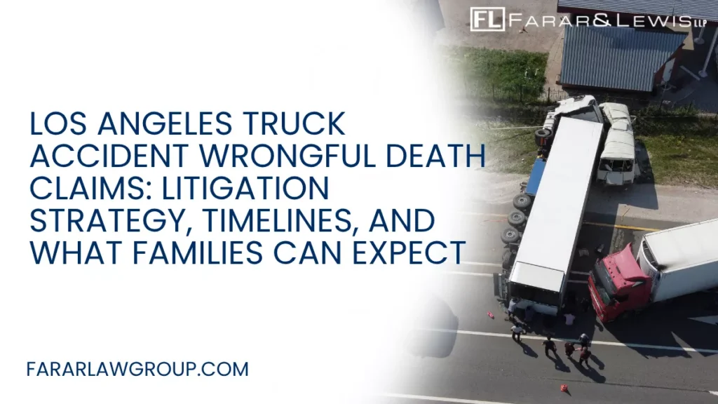 Losing a loved one in a truck accident is one of the most devastating experiences a family can face. In Los Angeles, where commercial trucks dominate major freeways like I-5 and I-10, fatal crashes are an unfortunate reality.