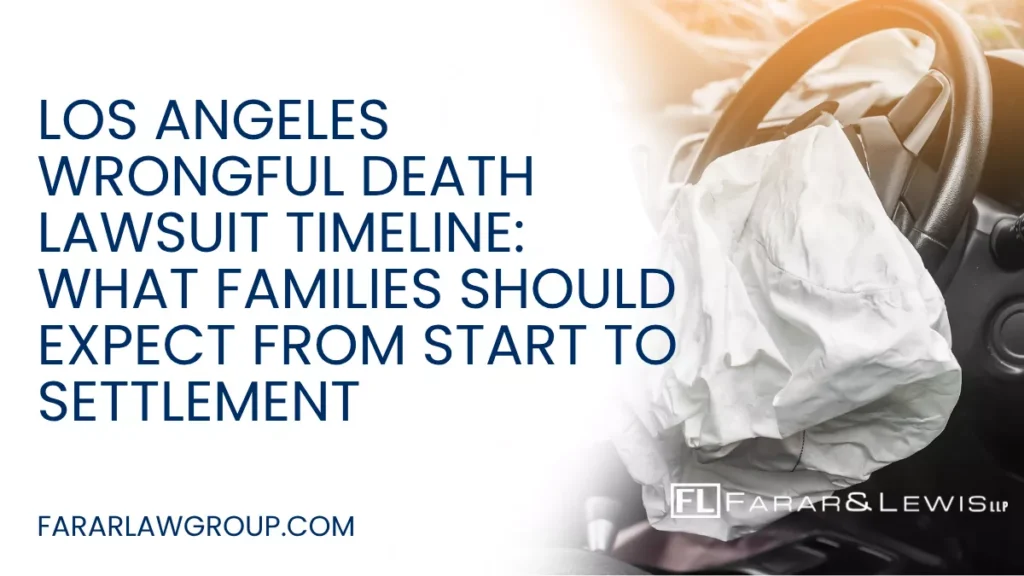 After the loss of a loved one in a fatal car or truck accident, families often ask: How long will a wrongful death case take in California?