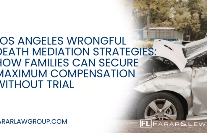 In Los Angeles, many wrongful death cases—especially those involving fatal car and truck accidents—are resolved through mediation rather than trial. Mediation offers families a faster, more controlled path to resolution while still allowing for substantial compensation.