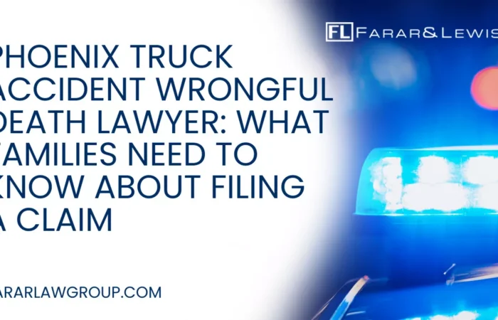 Truck accidents in Phoenix often result in devastating outcomes due to the sheer size and force of commercial vehicles. When a fatal crash occurs, families are left facing overwhelming grief, financial uncertainty, and difficult legal decisions.