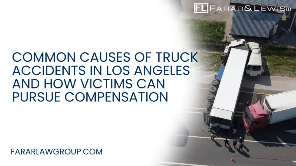 Truck accidents in Los Angeles can leave victims facing devastating injuries, overwhelming medical bills, and long-term emotional trauma. With major commercial routes like I-5, I-10, I-405, and the Port of Los Angeles supporting constant freight traffic, the city experiences a high volume of large truck activity every day.